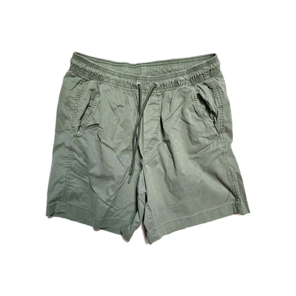 second skin Men's Athletic Shorts  Green Drawstrings  M